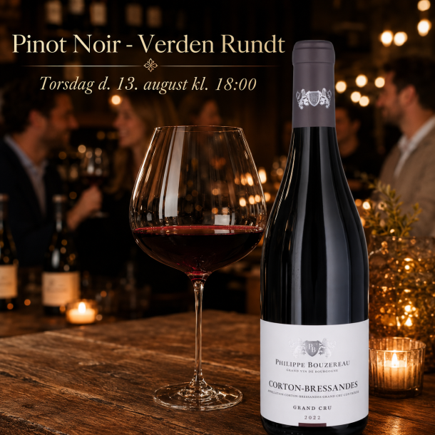 Pinot Noir - Verden Rundt - Torsdag d. 13. august kl. 18:00