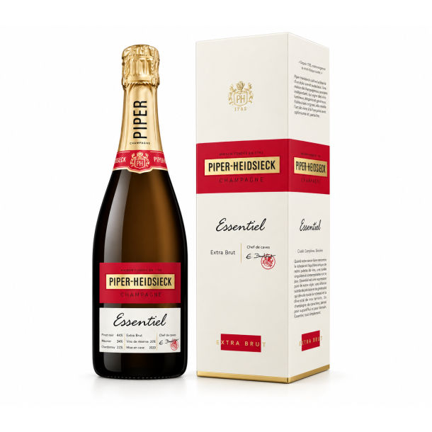 Piper-Heidsieck Champagne Essentiel Extra Brut Giftbox Caviste