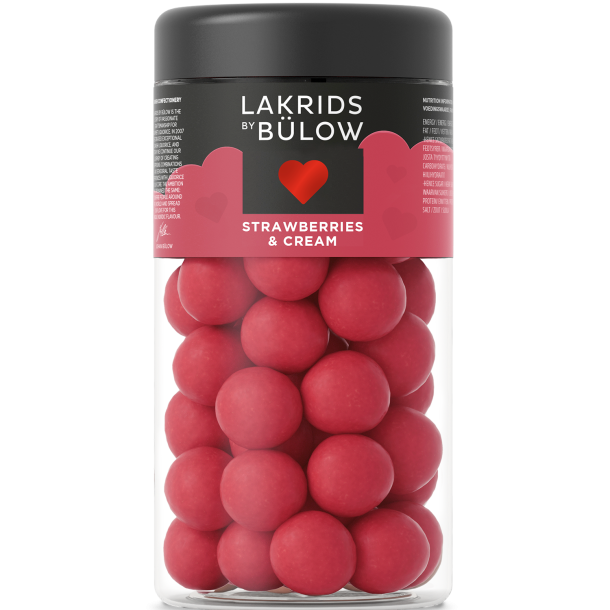 STRAWBERRIES &amp; CREAM - REGULAR - Lakrids by B�low