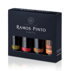 RAMOS PINTO GIFTBOX Ramos-Pinto S�t med 4 x 9 cl. portvin