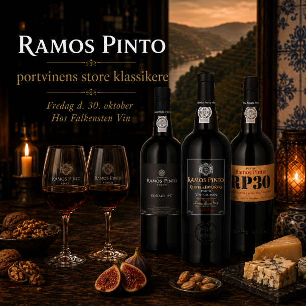 Ramos Pinto - Portvinens store klassikere - fredag d. 30. oktober kl. 19:00