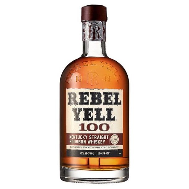 Rebel Yell 100 Proof Kentucky Straight Bourbon Whiskey 70 cl 50%