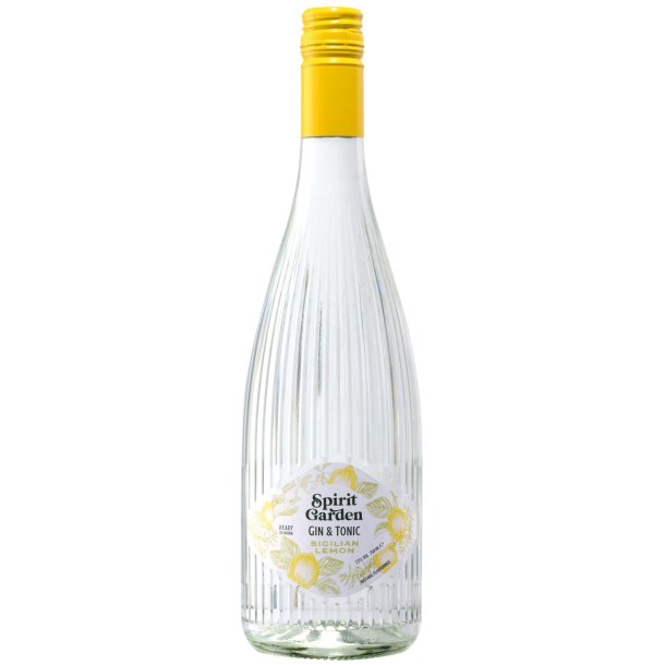 Spirit Garden Gin &amp; Tonic Sicilian Lemon 7,3% 