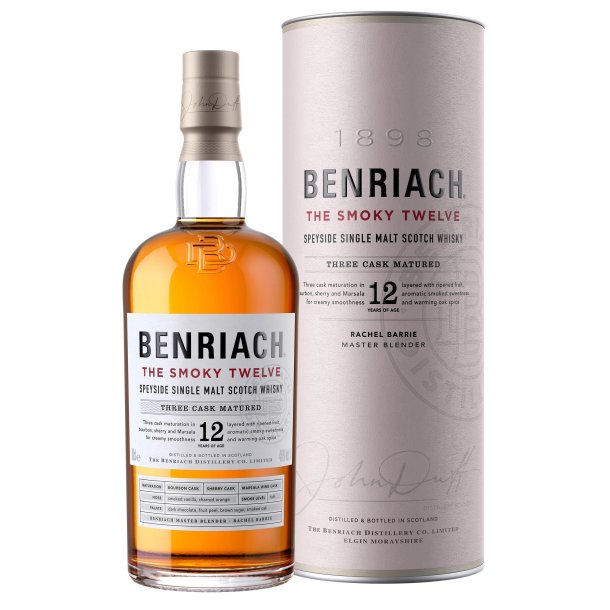 Benriach The Smoky Twelve 12 Years Old Bourbon/Sherry/Marsala Casks 46%