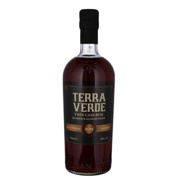 TERRA VERDE Twin Cask rum A Clean Spirit