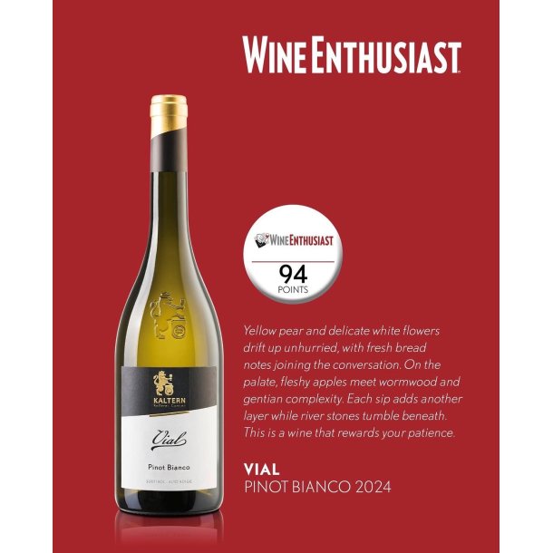 VIAL PINOT BIANCO Alto Adige DOC Cantina Kaltern 2024