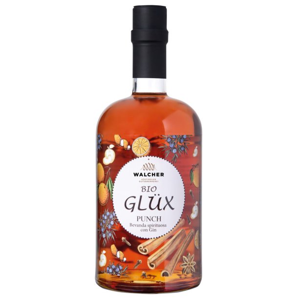 GLUX WINTER EDITION ØKO 22% Punch made from Gin, Walcher