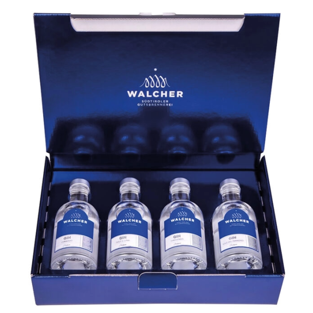 WALCHER GIN GIFTBOX Walcher 4 fl. a 20 cl.