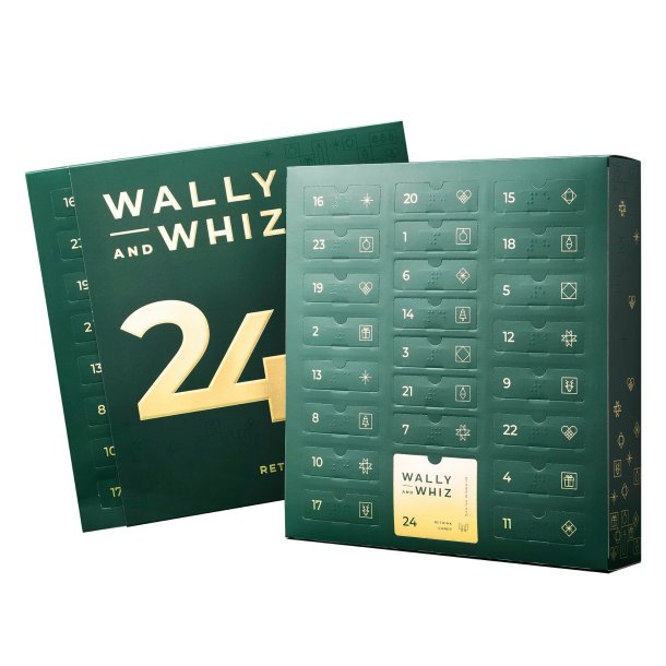 Wally &amp; Whiz Julekalender Grøn
