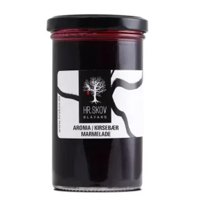 Aronia/kirsebr marmelade fra Hr. Skov