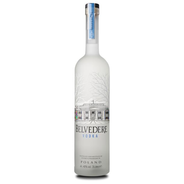 Belvedere Pure Vodka 40%, 300 cl