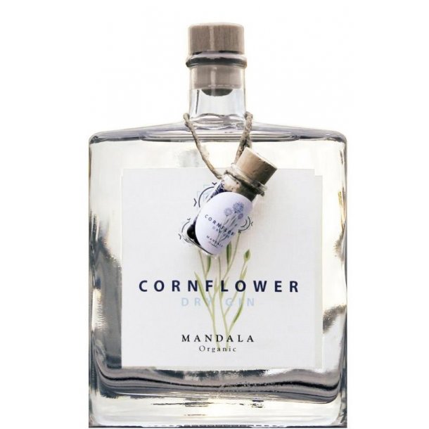 Cornflower Dry Gin Mandela Organic Dansk Gin 50 cl 40,4%