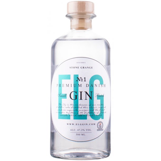Elg Gin No. 1, 47,2% - 70 cl.
