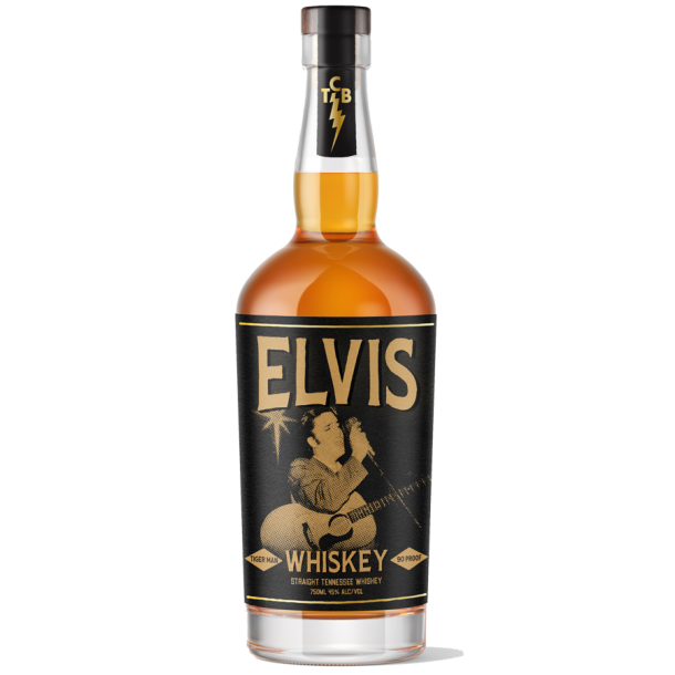 Elvis Tiger Man Tennessee Whiskey 45% 75 cl.