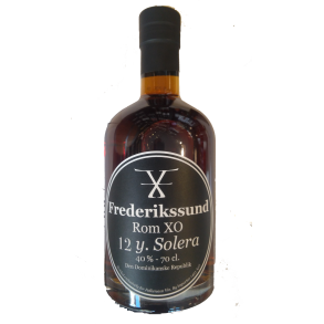 Frederikssund Rom XO 12 Year Solera  40 % 70.cl