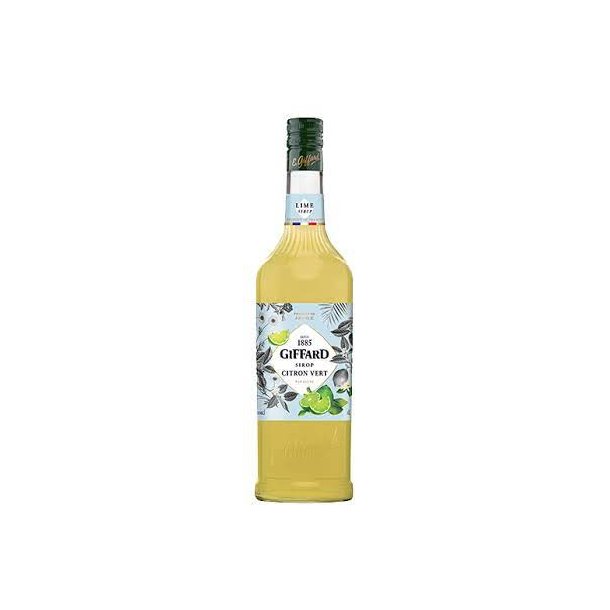 Giffard Citron Vert Sirup (Lime Sirup) 1 liter