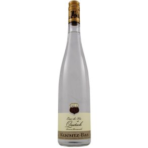 QUETSCHE 45% Eau de Vie, Alsace, Kuentz-Bas