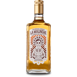 La Malinche Gold Tequila 38%, 70 cl