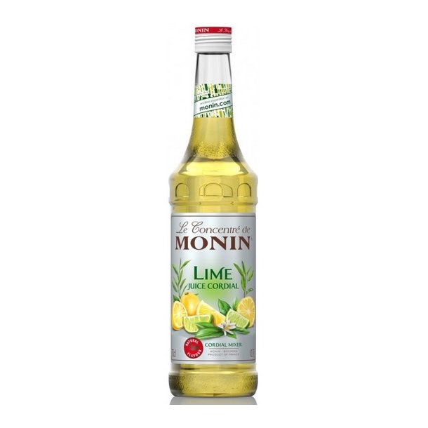 Monin lime juice cordial Sirup  70.cl
