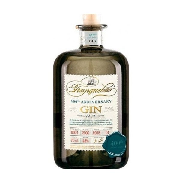Tranquebar 400th Anniversary Gin 45%