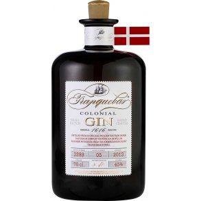 Tranquebar Colonial Dry Gin 45% - 70 c.
