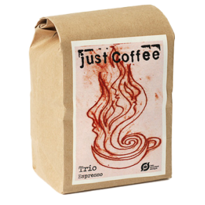 Just Coffee - Espresso Trio �kologisk, 250g