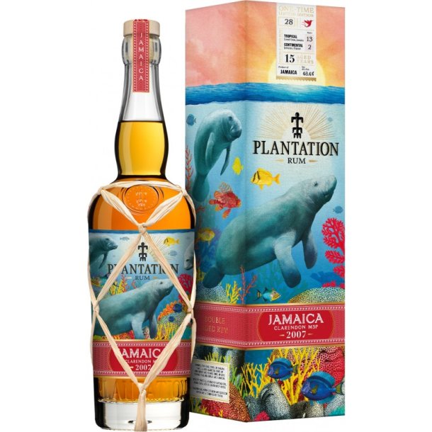 PLANTATION JAMAICA CLARENDON MSP VINTAGE 2007, LIMITED EDITION 48,4%