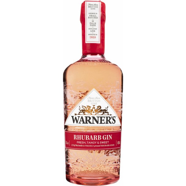 Warner's Rhubarb Gin 70 cl  40 %