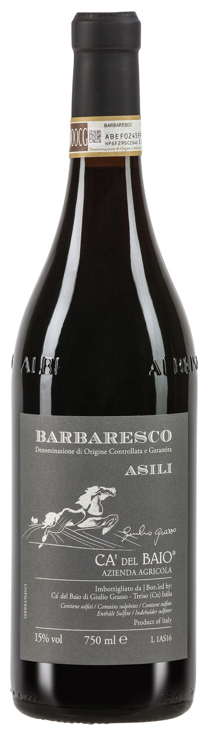 Se Rødvin - Barbaresco Asili DOCG Ca del Baio Piemonte 2020 hos Falkensten Vin