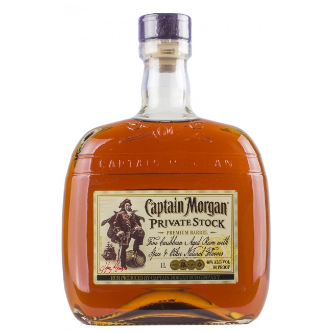 Captain Morgan Private Stock Rum 1 liter