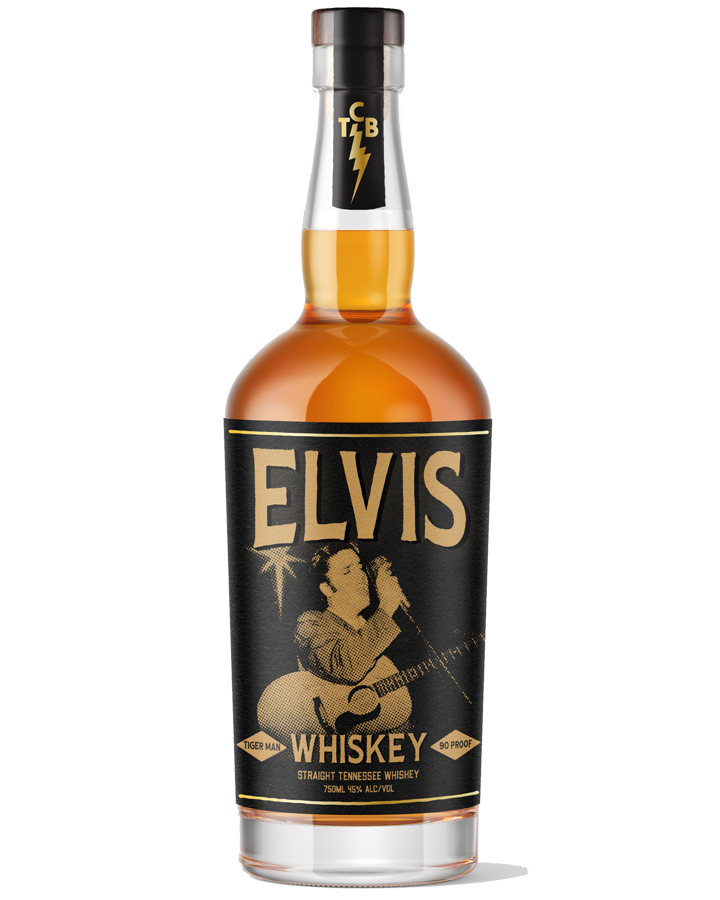 Elvis Tiger Man Tennessee Whiskey 45% 75 cl.
