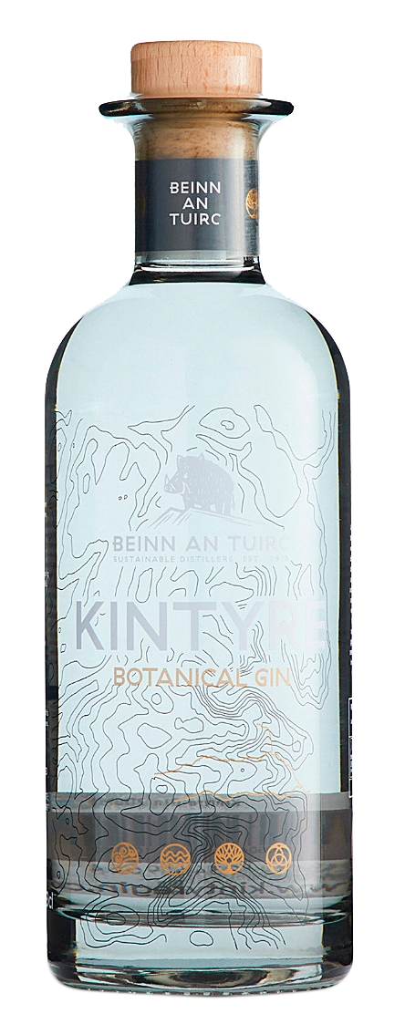 Billede af Gin - Beinn An Tuirc, Kintyre Botanical Gin 43%