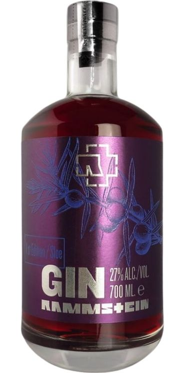 Rammstein Sloe Gin 1st edition 27% 70 cl