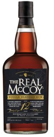 The Real McCoy Rum 12 år 46% 70cl