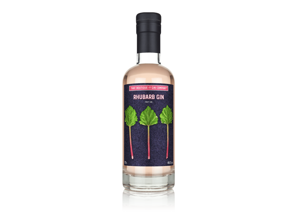 - That Boutique-y Gin Rhubarb