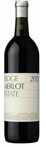  Ridge Vineyards Merlot Estate 2014