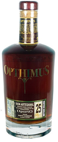Opthimus Oporto Finish Solera Rum 25 år 43% 70cl - Rom fra den Dominikanske Republik