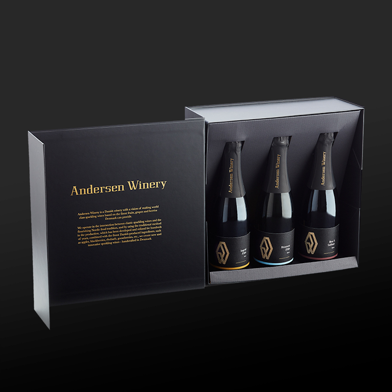 Andersen Winery Elegant Gaveæske m. 3 flasker 37,5 cl