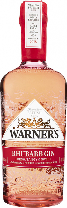 Warner's Rhubarb Gin 70 cl 40 %
